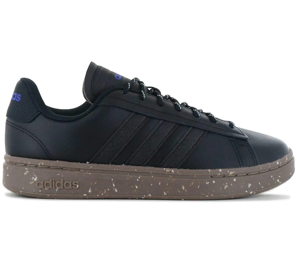 adidas Grand Court Alpha - Herren Sneakers Schuhe Leder Schwarz HQ6603