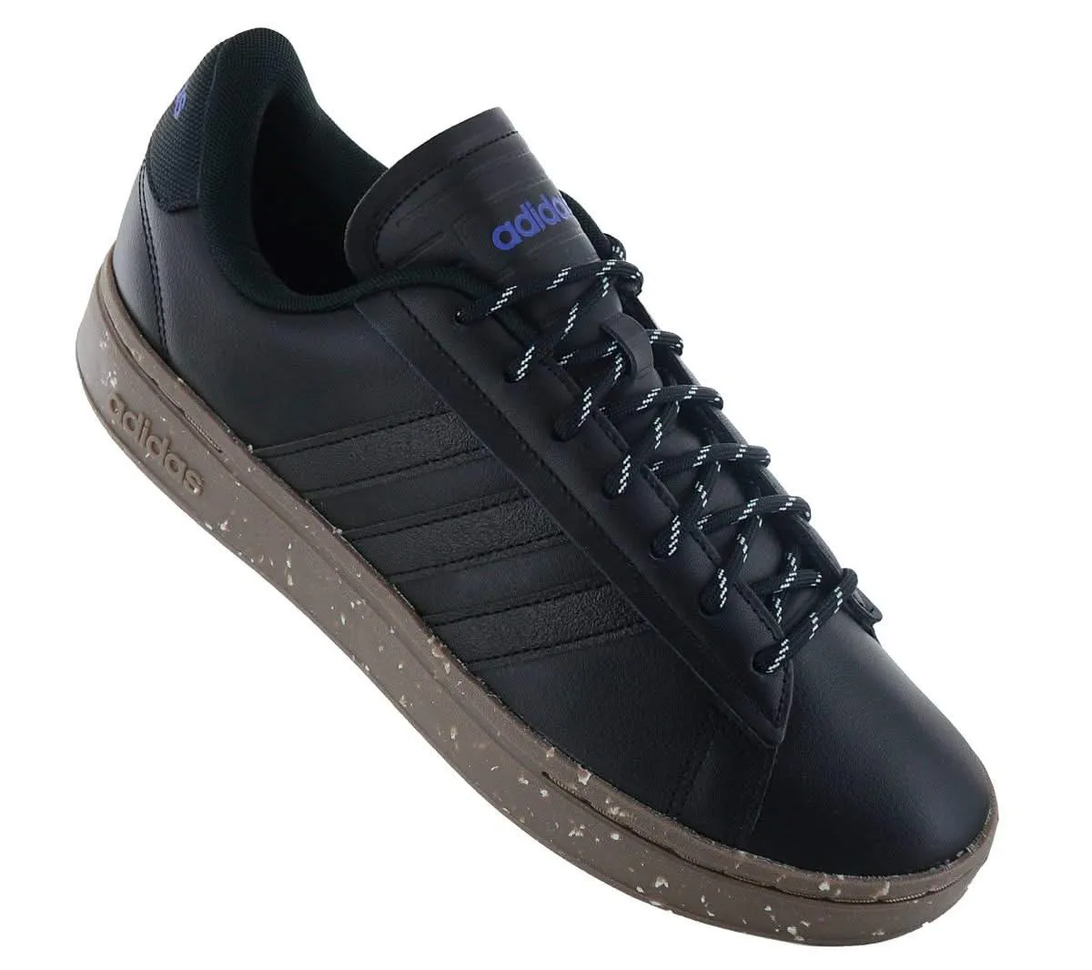 adidas Grand Court Alpha - Herren Sneakers Schuhe Leder Schwarz HQ6603