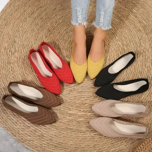Anica | Casual & Breathable Ballet Loafers