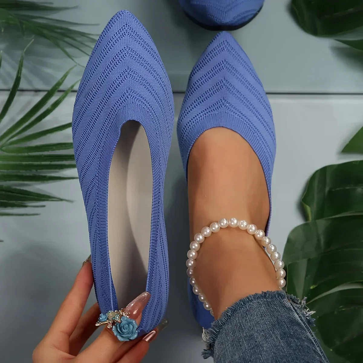 Anica | Casual & Breathable Ballet Loafers