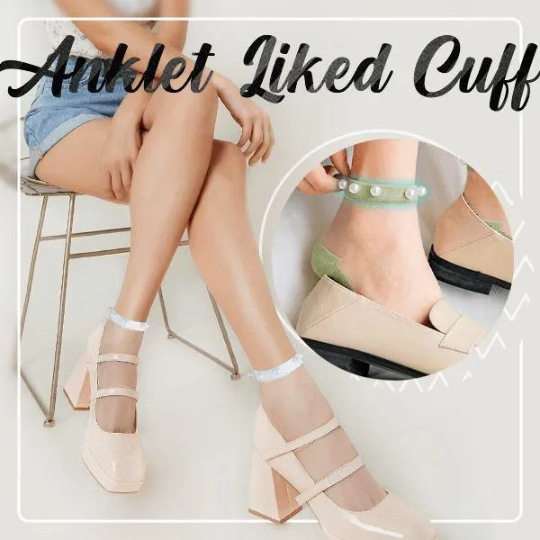Anklet-Liked Pearl Crystal Summer Socks