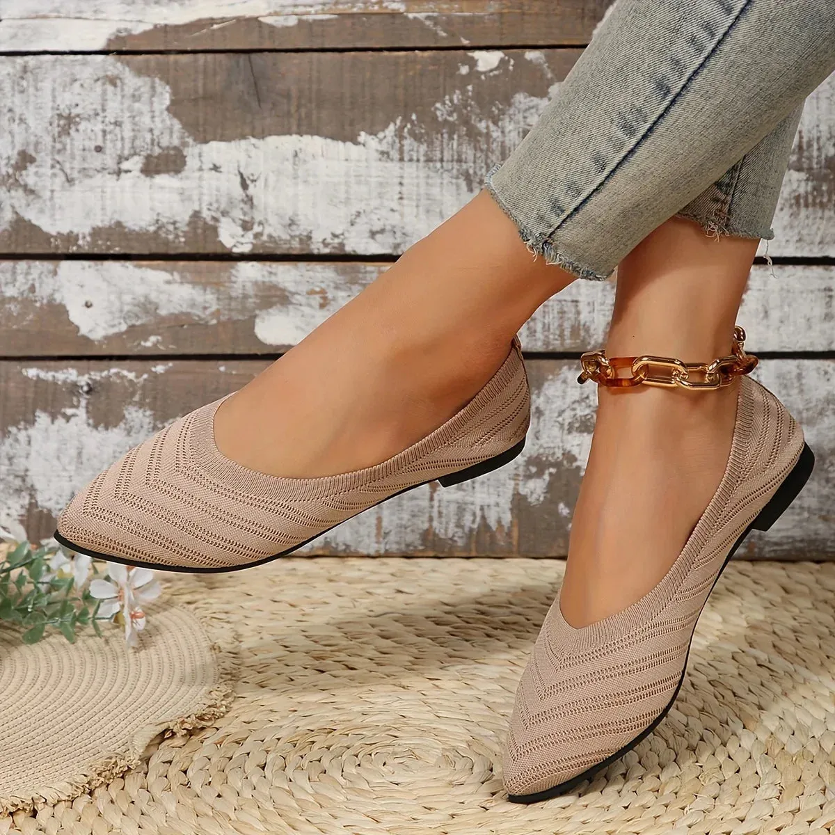 ANNIE | Casual & Breathable Ballet Loafers