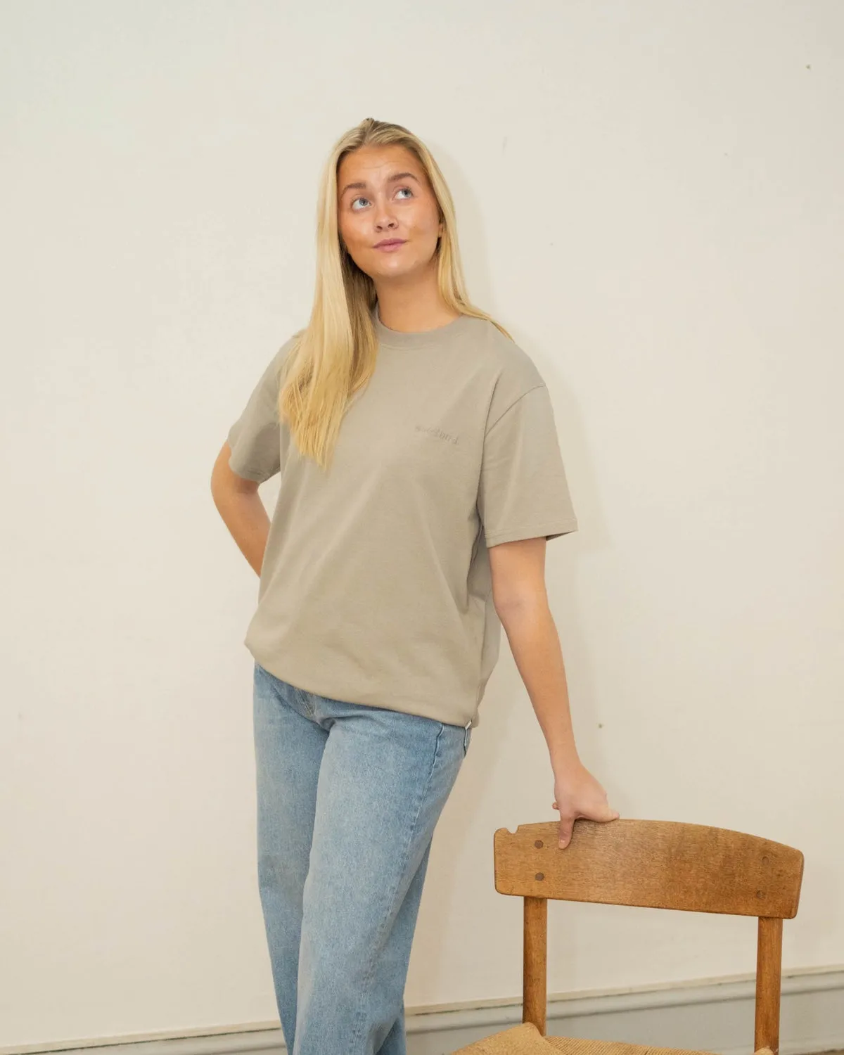 Baine Base Tee - Light grey