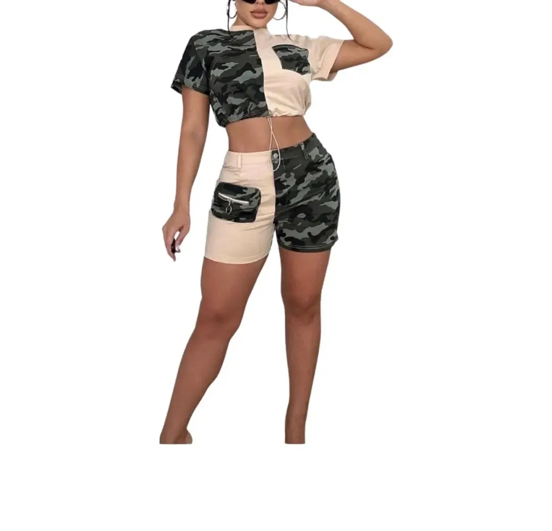 Camo Lounge Set for Women