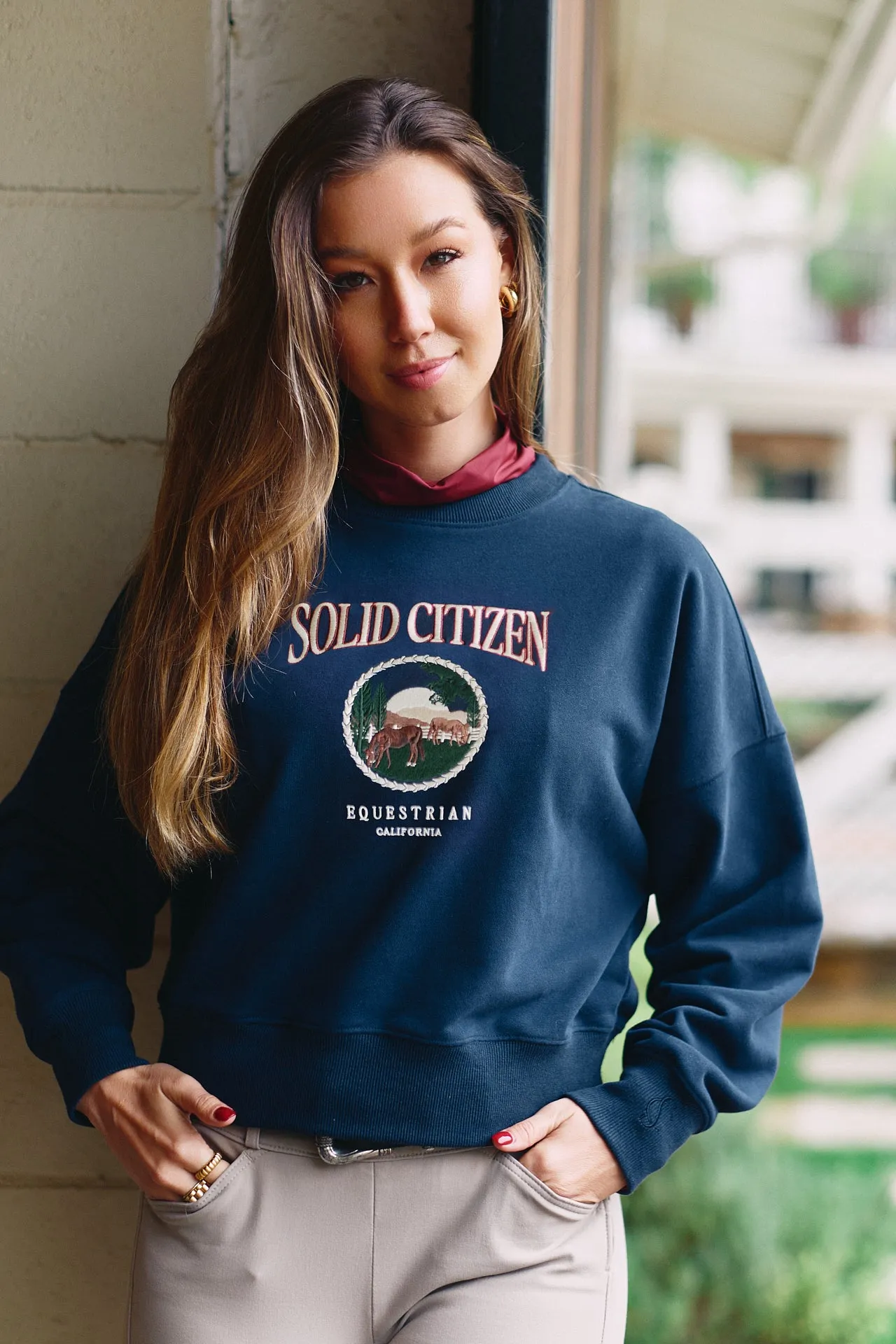 Crew | SC Embroidered Crewneck Sweatshirt