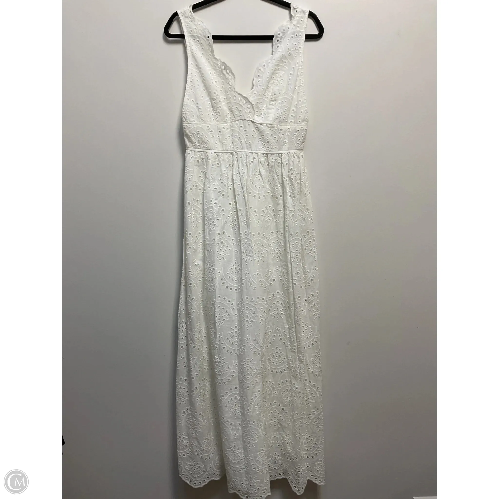 Dress Casual Maxi By Cmc In White, Size: M