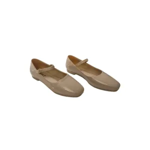 Elegant Mary Janes - Beige
