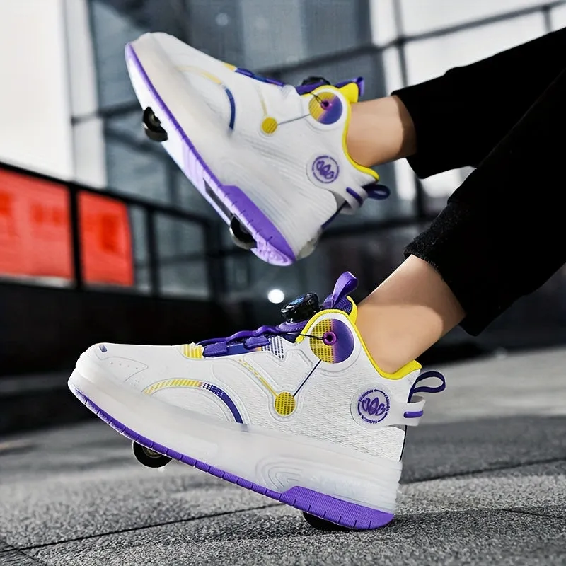 Kids's Sports Style Sneakers  with LED Light-Up for Training, FS