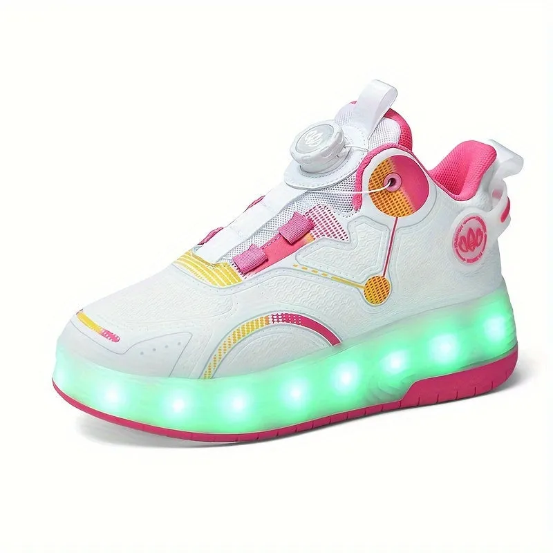 Kids's Sports Style Sneakers  with LED Light-Up for Training, FS