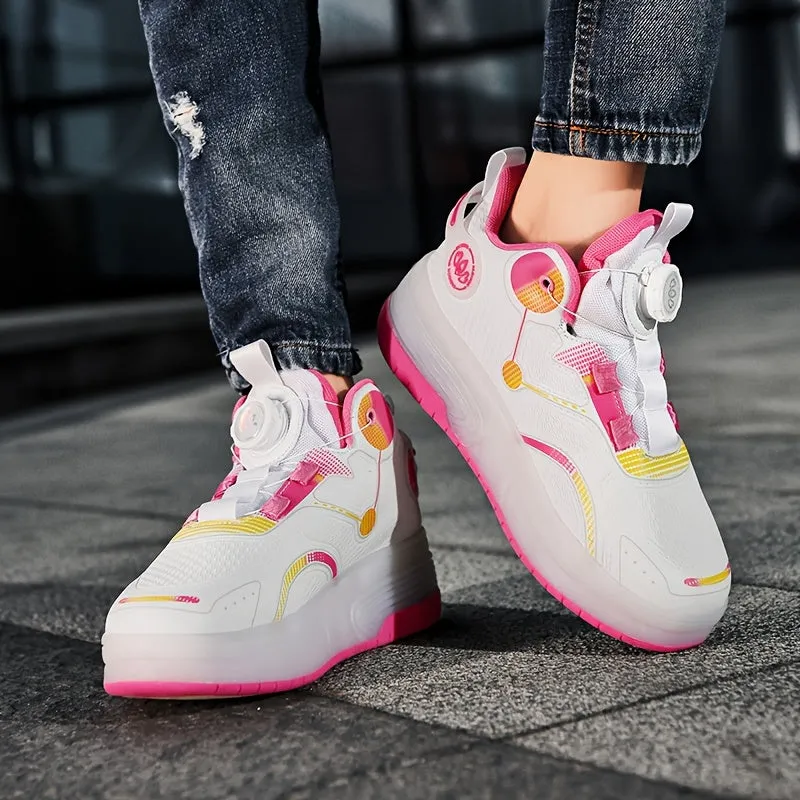 Kids's Sports Style Sneakers  with LED Light-Up for Training, FS
