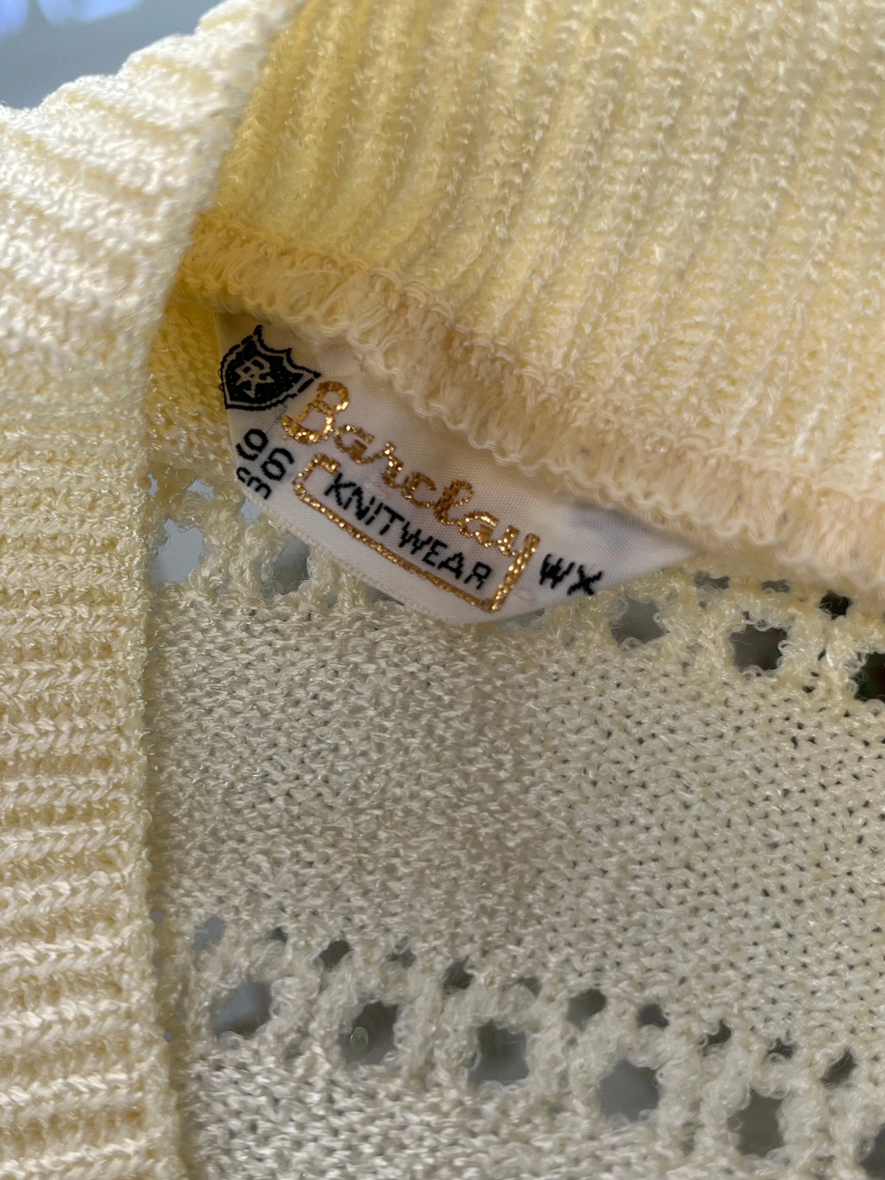 LEMON CARDIGAN SZ 14