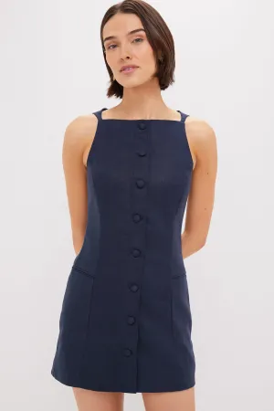 Navy Ambra Mini Dress