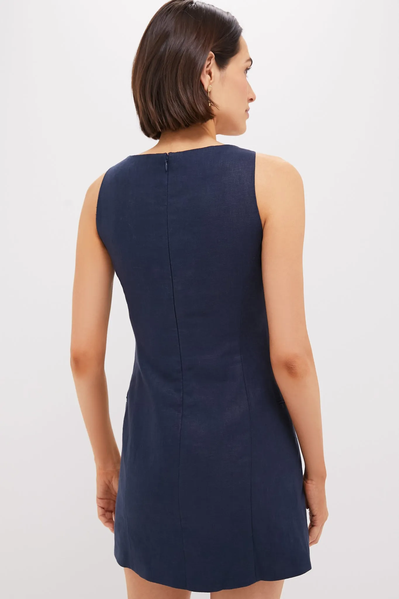 Navy Ambra Mini Dress