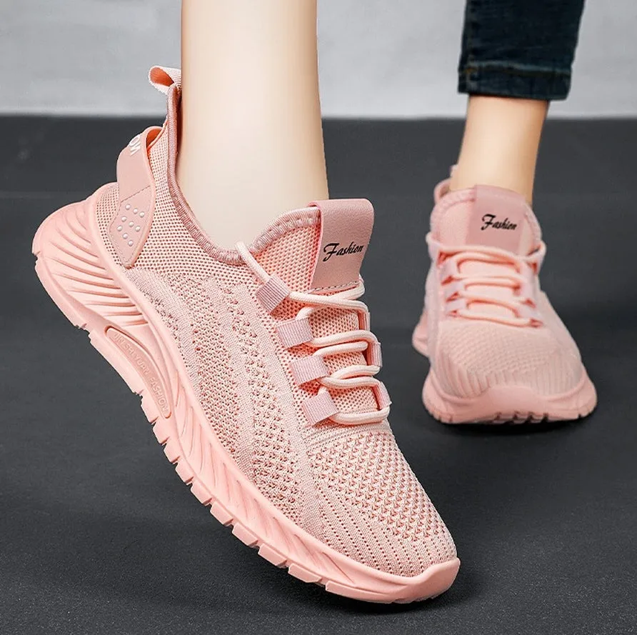 Quick-Drying Casual Slip-On Sneakers for Women with Memory Foam
