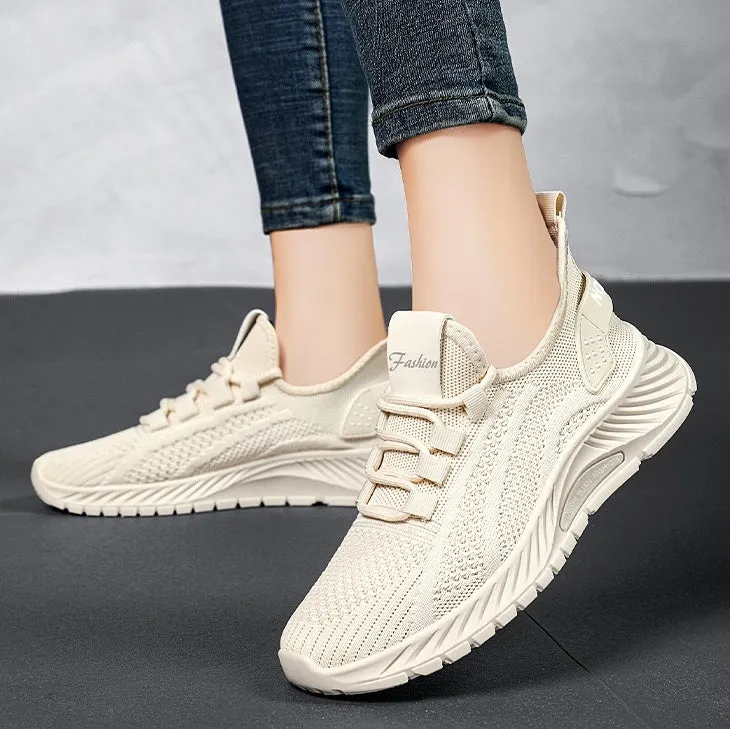 Quick-Drying Casual Slip-On Sneakers for Women with Memory Foam