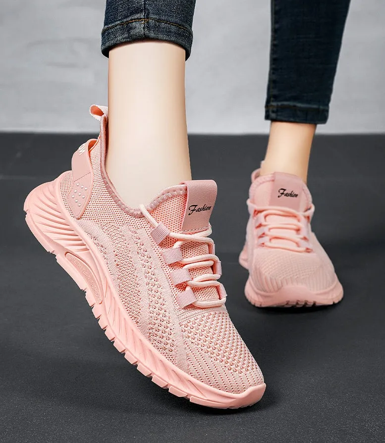 Quick-Drying Casual Slip-On Sneakers for Women with Memory Foam