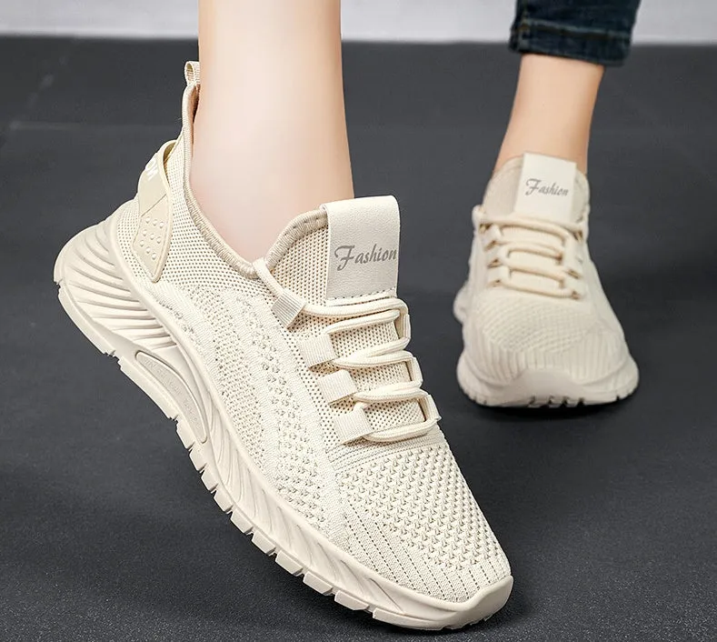 Quick-Drying Casual Slip-On Sneakers for Women with Memory Foam