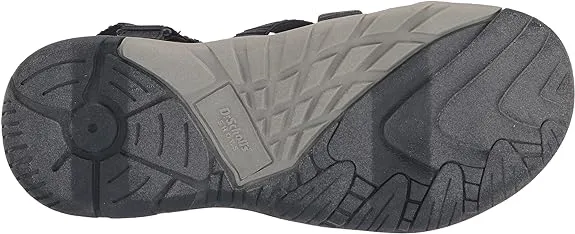 Strap Fabric Ankle Navy Open Flexible Tested Sandals Toe Flats Dr. Adalia Breathable Scholl's