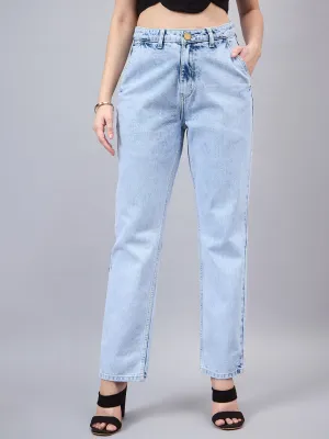 Style Quotient Women Relaxed Fit High Rise Cotton Jeans