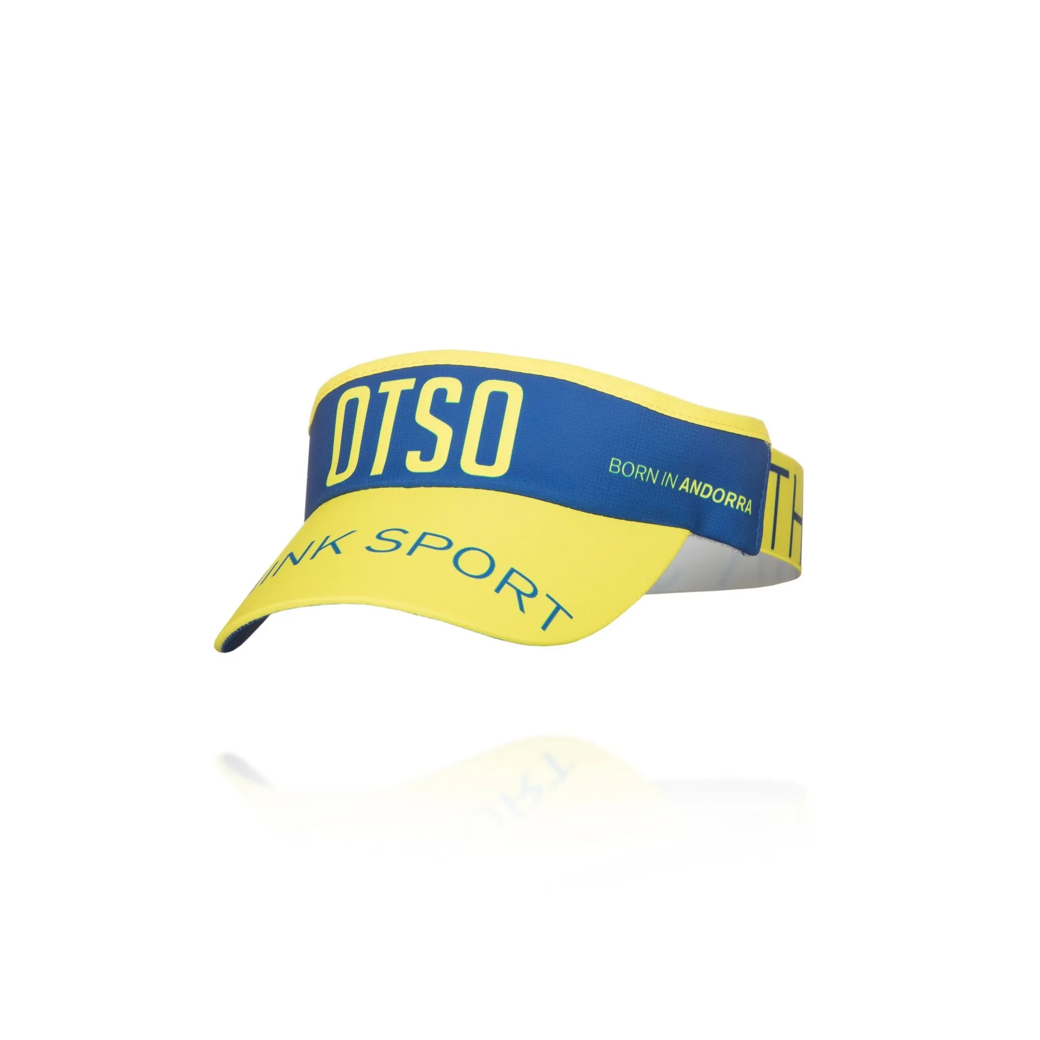 Visière bleu électrique et jaune - Otso