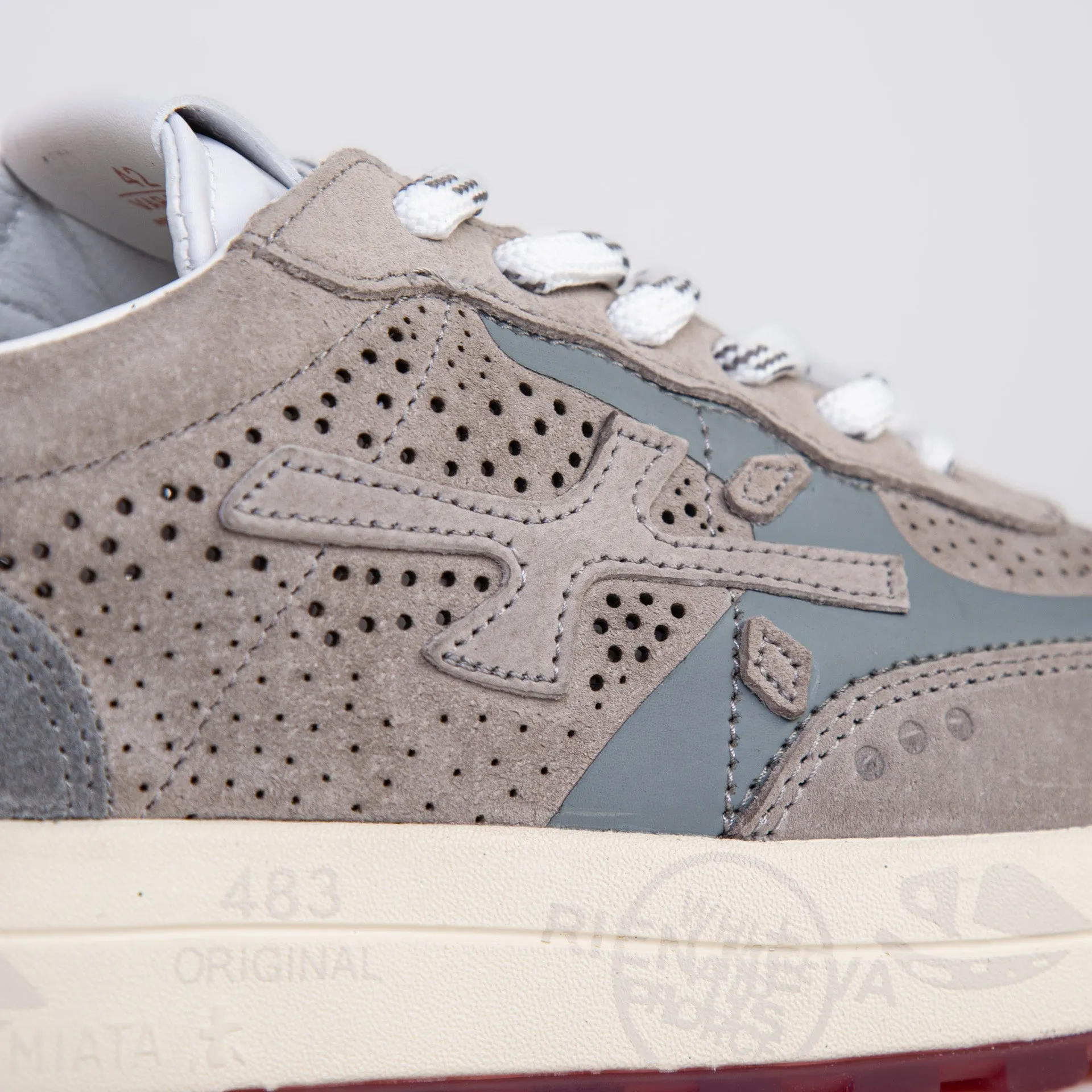 WHITE PREMIATA SNEAKERS NOUS 7223