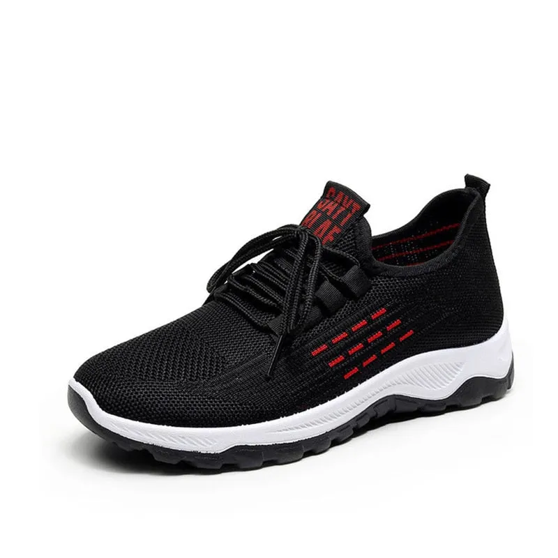 Women’s Comfortable Knit Running Sneakers | Perfect for All Seasons
