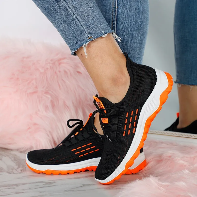 Women’s Comfortable Knit Running Sneakers | Perfect for All Seasons