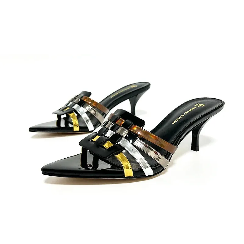 Women's High Heels Elegant Party Shoes Sexy Women's Slippers
