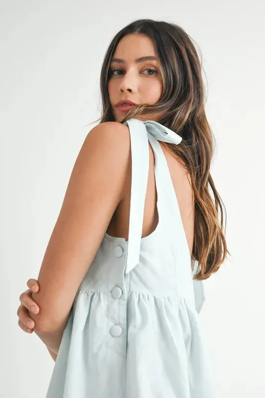 Zig Zag Embroidered Shoulder Tie Mini Dress for Women – Embroidered Mini Dress, Shoulder Tie Dress, Casual Mini Dress, Bohemian Dress, Trendy Dress, Stylish Embroidered Dress